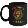 Juneteenth Lion 1865 Black History African American Men Boys Mug 11oz Mug Black front 600x.jpg