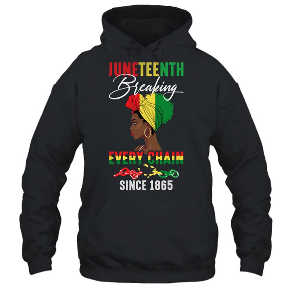 Juneteenth Breaking Every Chain Since 1865 For Women Men Pullover Hoodie Black 600x.jpg