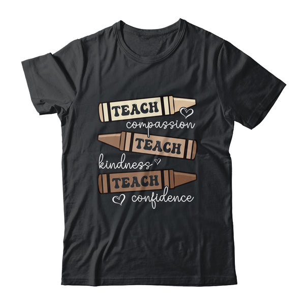 Afro African Black History Month Melanin Teacher Teach Classic T Shirt Black 600x.jpg