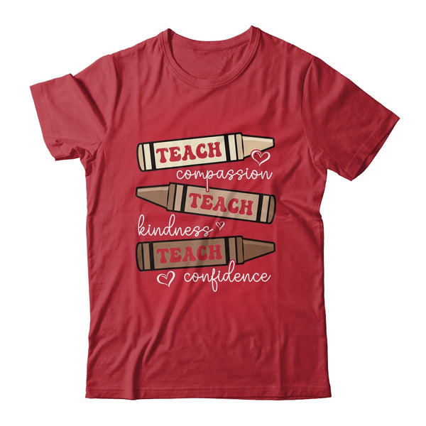 Afro African Black History Month Melanin Teacher Teach Classic T Shirt Red 600x.jpg