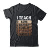I Teach Black History Month Melanin Afro African Teachers Classic T Shirt Black 600x.jpg
