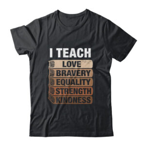 I Teach Black History Month Melanin Afro African Teachers Classic T Shirt Black 600x.jpg