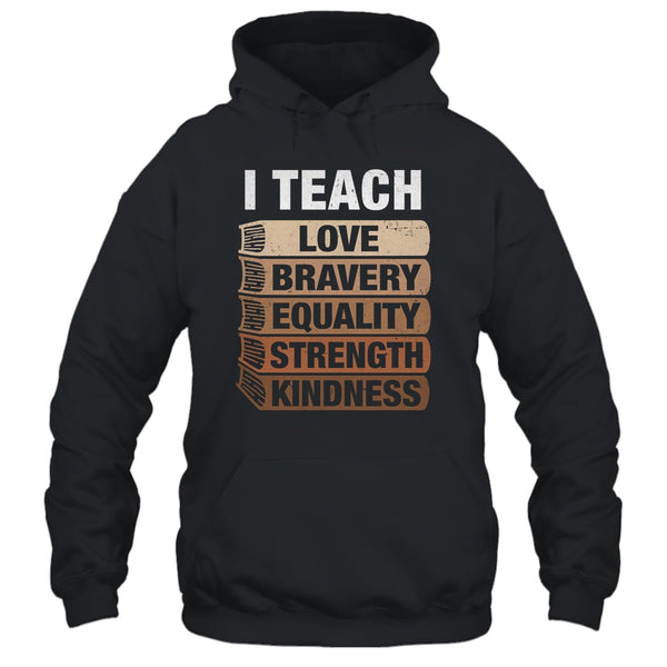 I Teach Black History Month Melanin Afro African Teachers Pullover Hoodie Black 600x.jpg
