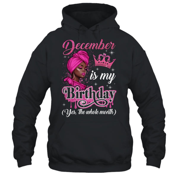 December Is My Birthday African Black Women Birthday Queen Shirt Tank Top Pullover Hoodie Black 600x.jpg