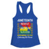 Juneteenth Black African African American Celebrate Freedom Women s Ideal Racerback Tank Royal 600x 1.jpg