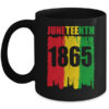 Funny Juneteenth 1865 African Freedom Men Women Boy Girl Mug 11oz Mug Black front 600x.jpg