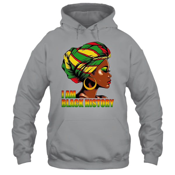I Am Black History Month African American Juneteenth Pullover Hoodie Sport Grey 600x 1.jpg