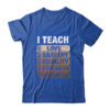 I Teach Black History Month Melanin Afro African Teachers Classic T Shirt Royal 600x 1.jpg