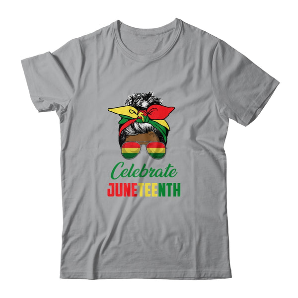 Celebrate Juneteenth Messy Bun Black Women Melanin Pride Classic T Shirt Sport Grey 600x.jpg Celebrate Juneteenth Messy Bun Black Women Melanin Pride Classic T Shirt Sport Grey 600x.jpg