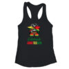 Celebrate Juneteenth Messy Bun Black Women Melanin Pride Women s Ideal Racerback Tank Black 600x.jpg