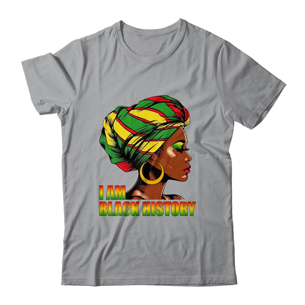 I Am Black History Month African American Juneteenth Classic T Shirt Sport Grey 600x 2.jpg