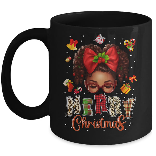 African American Christmas African Black Xmas Mom Women Mug 11oz Mug Black front 600x 1.jpg