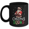 Santa Claus Christmas Squad Black Men African American Mug 11oz Mug Black front 600x.jpg