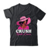 Crush Breast Cancer Awareness Black Afro Woman Pink Ribbon Classic T Shirt Black 600x.jpg