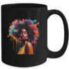 Black Queen Afro Melanin Dripping Juneteenth African Mug 15oz Mug Black back 600x.jpg