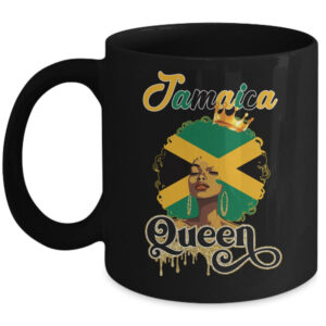 Jamaica Hair Flag Jamaican Black Girl Queen Afro Women Mug 11oz Mug Black front 600x.jpg