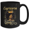 Capricorn Queen Birthday Afro Girls Black Zodiac Birthday Mug 15oz Mug Black back 600x.jpg