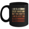 Black History Month Empowerment Black Pride Mens Womens Mug 11oz Mug Black front 600x.jpg