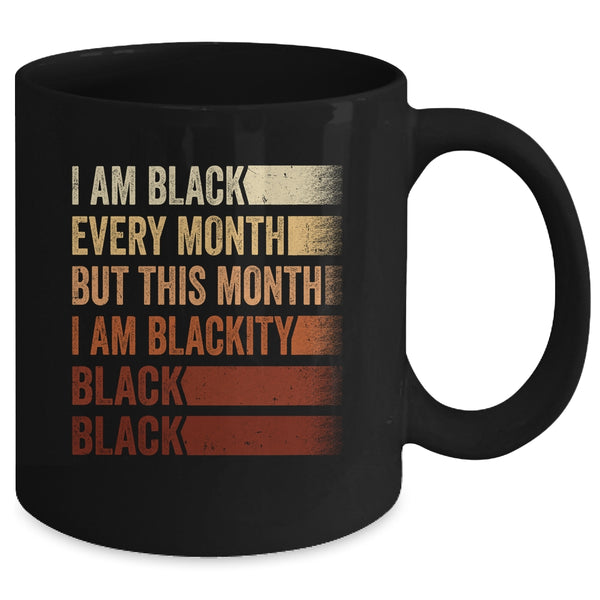 Black History Month Empowerment Black Pride Mens Womens Mug 11oz Mug Black back 600x.jpg