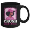 Crush Breast Cancer Awareness Black Women Pink Ribbon Mug 11oz Mug Black back 600x.jpg