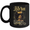 Libra Queen Birthday Afro Girls Black Zodiac Birthday Mug 11oz Mug Black front 600x.jpg