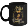 Aries Queen Birthday Afro Girls Black Zodiac Birthday Mug 11oz Mug Black front 600x.jpg