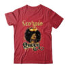 Scorpio Queen Birthday Afro Girls Black Zodiac Birthday Classic T Shirt Red 600x.jpg