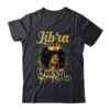 Libra Queen Birthday Afro Girls Black Zodiac Birthday Classic T Shirt Black 600x 1.jpg