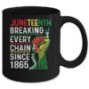 Juneteenth Breaking Every Chain Since 1865 African American Mug 11oz Mug Black back 600x.jpg