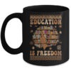 Black History Month Education Is Freedom Teacher Women Mug 11oz Mug Black front 600x 1.jpg