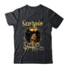 Scorpio Queen Birthday Afro Girls Black Zodiac Birthday Classic T Shirt Black 600x 1.jpg