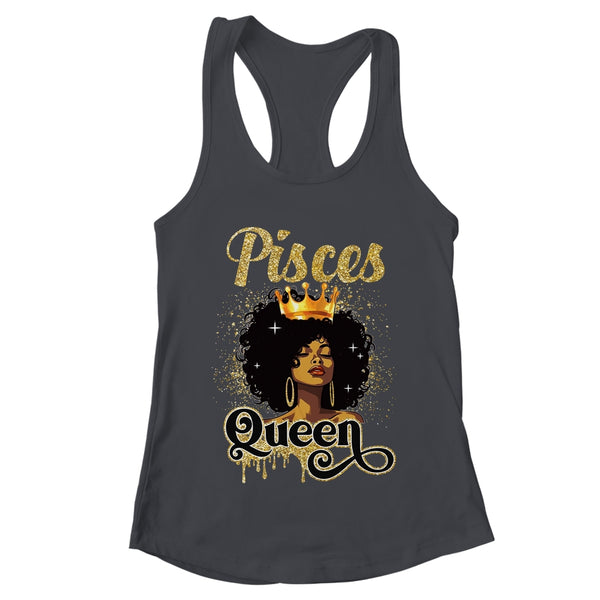 Pisces Queen Birthday Afro Girls Black Zodiac Birthday Women s Ideal Racerback Tank Black 600x.jpg