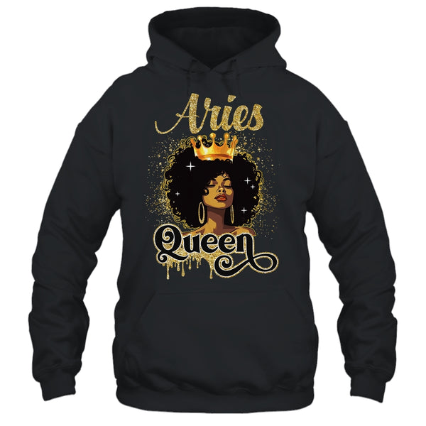 Aries Queen Birthday Afro Girls Black Zodiac Birthday Pullover Hoodie Black 600x.jpg
