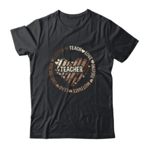 Afro African Black History Month Melanin Teacher Classic T Shirt Black 600x 1.jpg