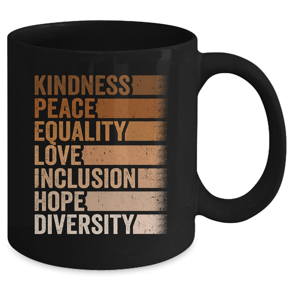 Peace Love Diversity Inclusion Equality Black History Month Mug 11oz Mug Black back 600x.jpg