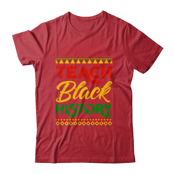 Teach Black History Month Pride Educator Teacher Student Classic T Shirt Red 600x 1.jpg