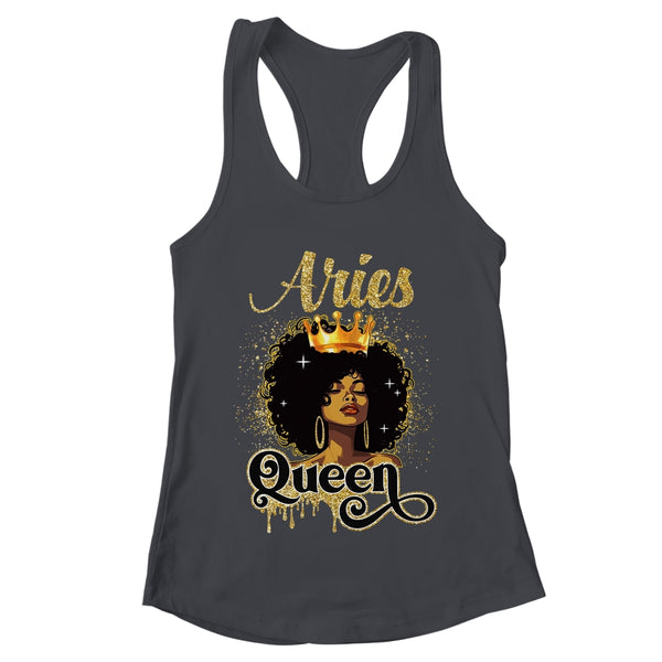 Aries Queen Birthday Afro Girls Black Zodiac Birthday Women s Ideal Racerback Tank Black 600x 1.jpg