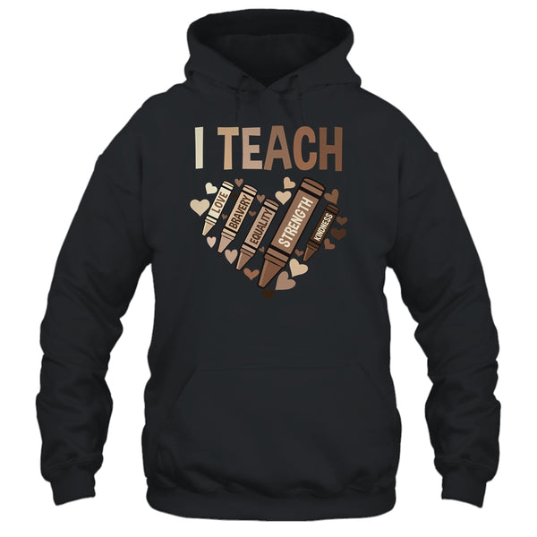 Celebrate Black History Month I Teach Black History Teacher Pullover Hoodie Black 600x 1.jpg