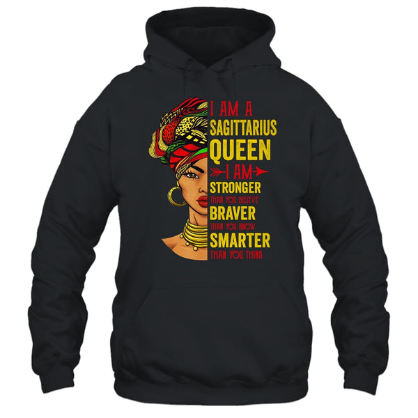 Sagittarius Queen I Am Stronger Birthday For Sagittarius Zodiac Pullover Hoodie Black 600x 1.jpg