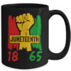 Juneteenth 18 65 African American Black History Month Mug 15oz Mug Black back 600x 1.jpg
