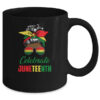 Celebrate Juneteenth Messy Bun Black Women Melanin Pride Mug 11oz Mug Black back 600x 1.jpg