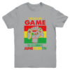 Funny I Paused My Game To Celebrate Juneteenth Black Gamers Youth Youth T Shirt Sport Grey 600x 1.jpg