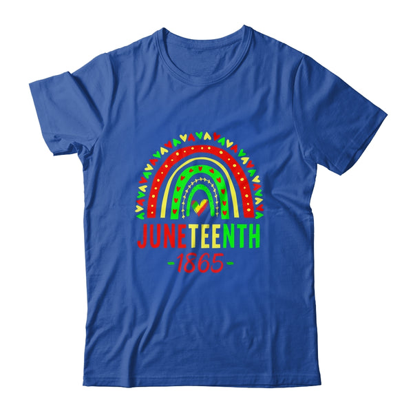 Juneteenth For Women Men Kids Juneteenth Day Rainbow Classic T Shirt Royal 600x 1.jpg