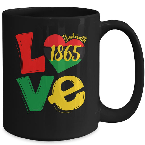 Happy Juneteenth Is My Independence Day Free Black Women Mug 15oz Mug Black back 600x 1.jpg