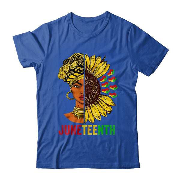 Juneteenth Black History African American Women Sunflower Classic T Shirt Royal 600x.jpg Juneteenth Black History African American Women Sunflower Classic T Shirt Royal 600x.jpg