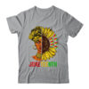 Juneteenth Black History African American Women Sunflower Classic T Shirt Sport Grey 600x.jpg