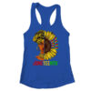 Juneteenth Black History African American Women Sunflower Women s Ideal Racerback Tank Royal 600x.jpg