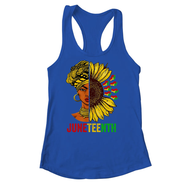 Juneteenth Black History African American Women Sunflower Women s Ideal Racerback Tank Royal 600x.jpg Juneteenth Black History African American Women Sunflower Women s Ideal Racerback Tank Royal 600x.jpg