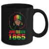 1865 Juneteenth Celebrate African American Freedom Day Women Mug 11oz Mug Black back 600x.jpg