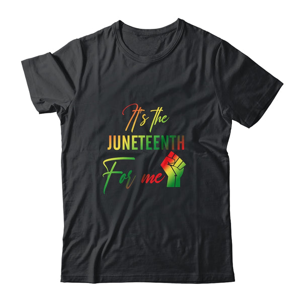 It s The Juneteenth For Me Freedom Since 1865 Independence Classic T Shirt Black 600x.jpg